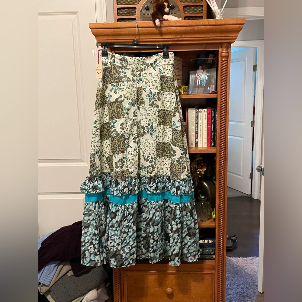 Anthropologie maxi skirt